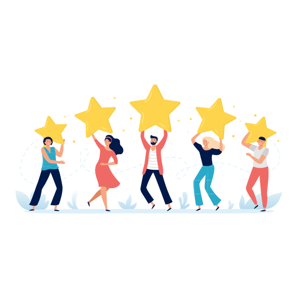 Deliver Superb Customer Service visual icon